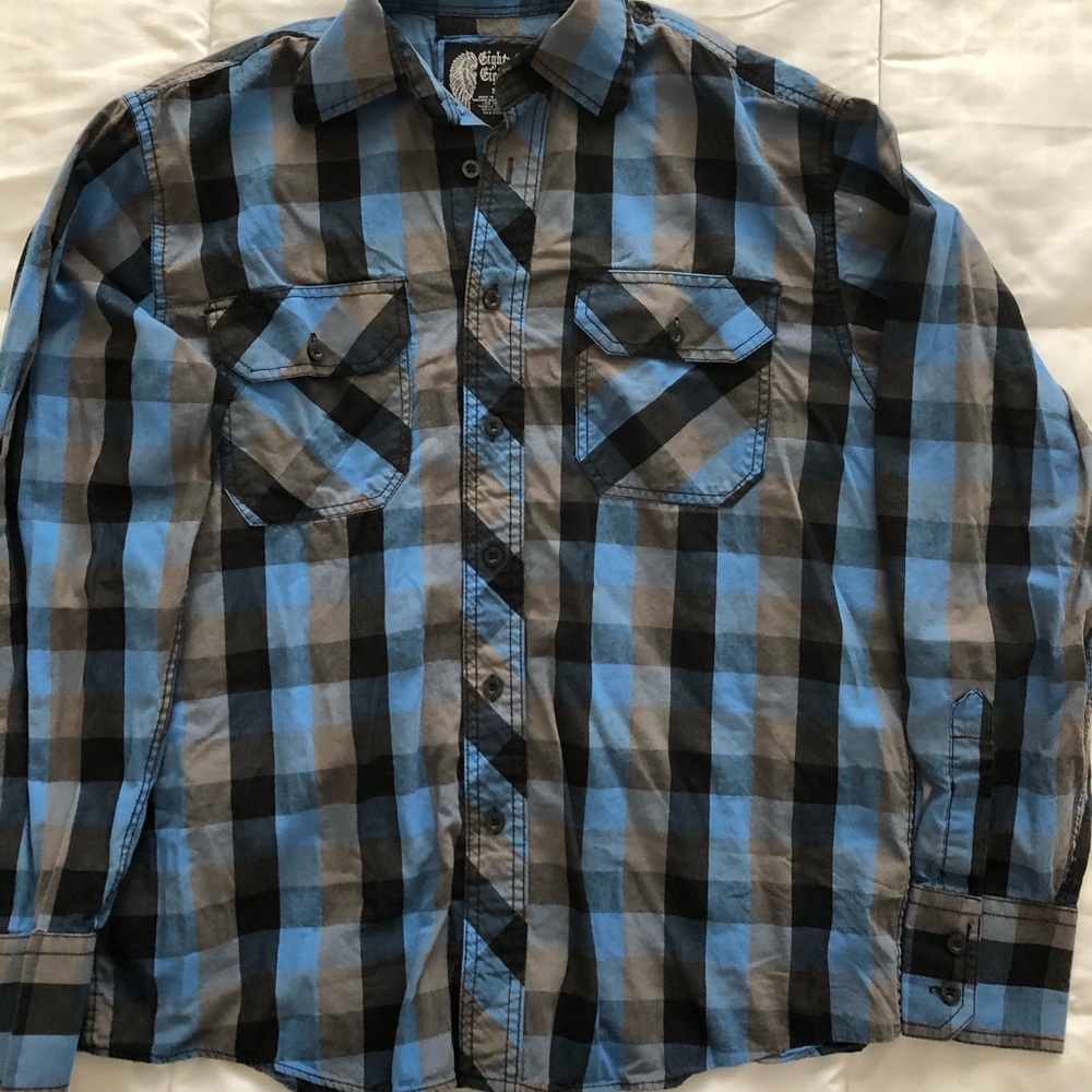 Black&BluePlaid Shirt